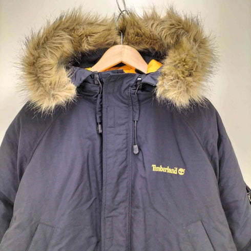 ティンバーランド Timberland 90s-00s ファー付き ダウンジャケット メンズ JPN:M